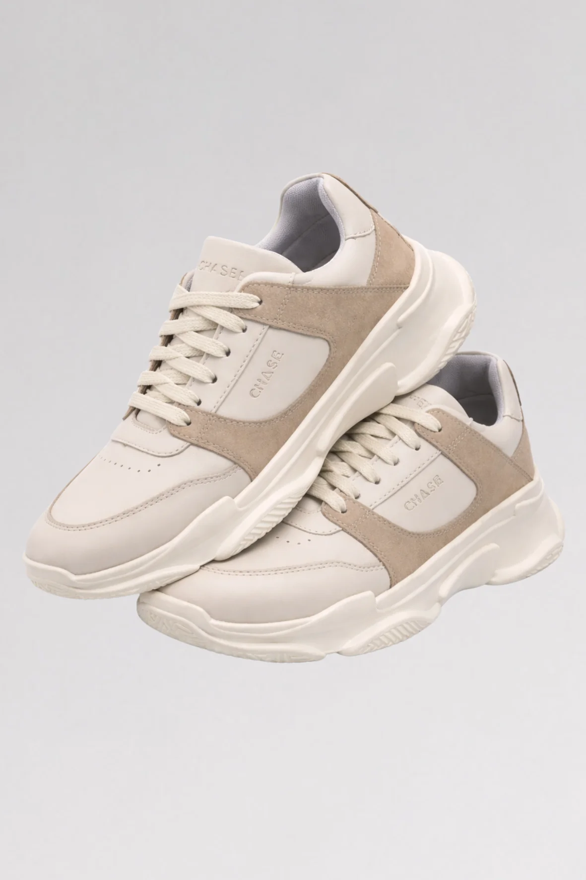 Chase Sneakers High Gray Brown - Image 3