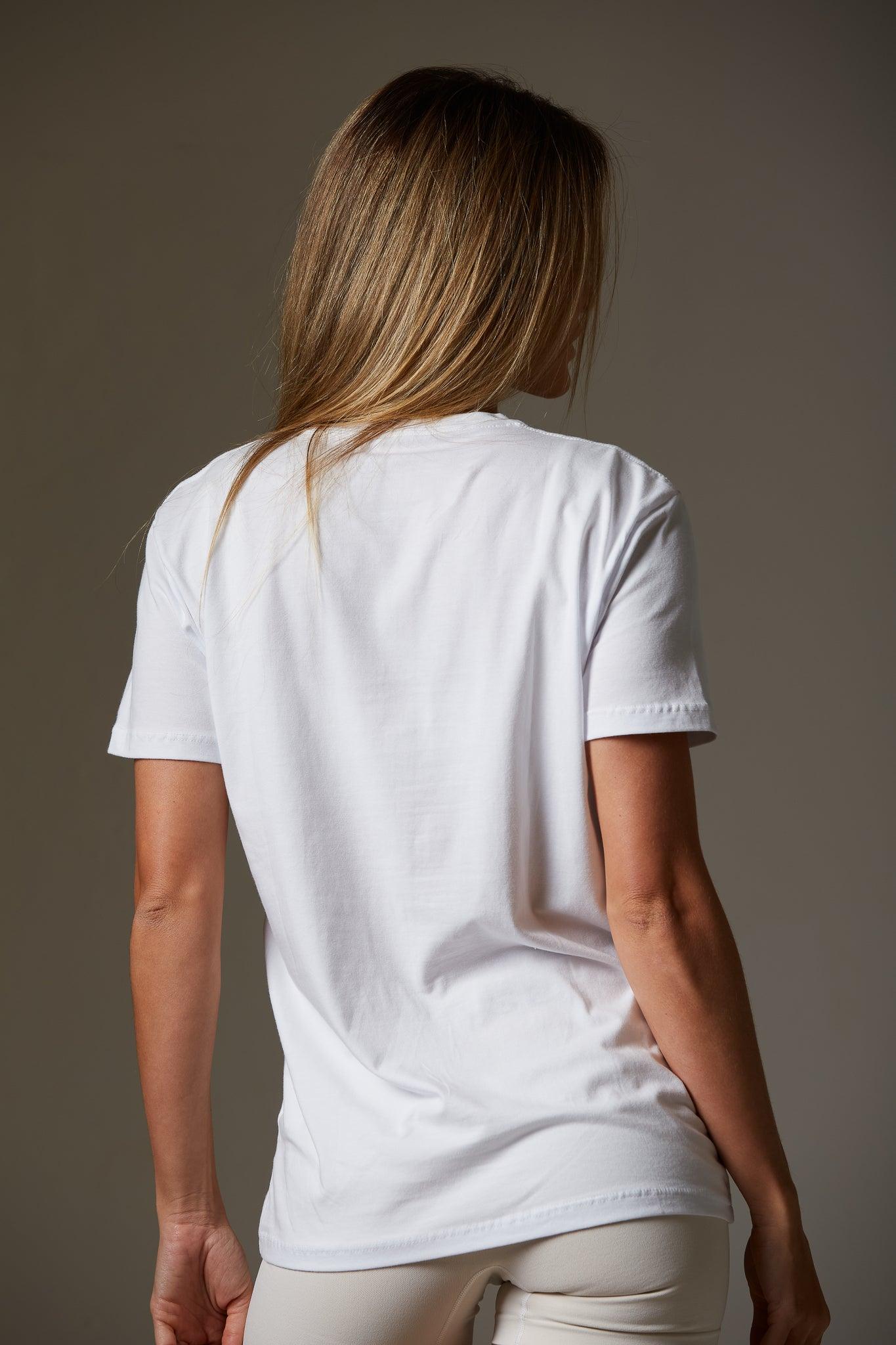 T-shirt Básica Essential White - Image 3