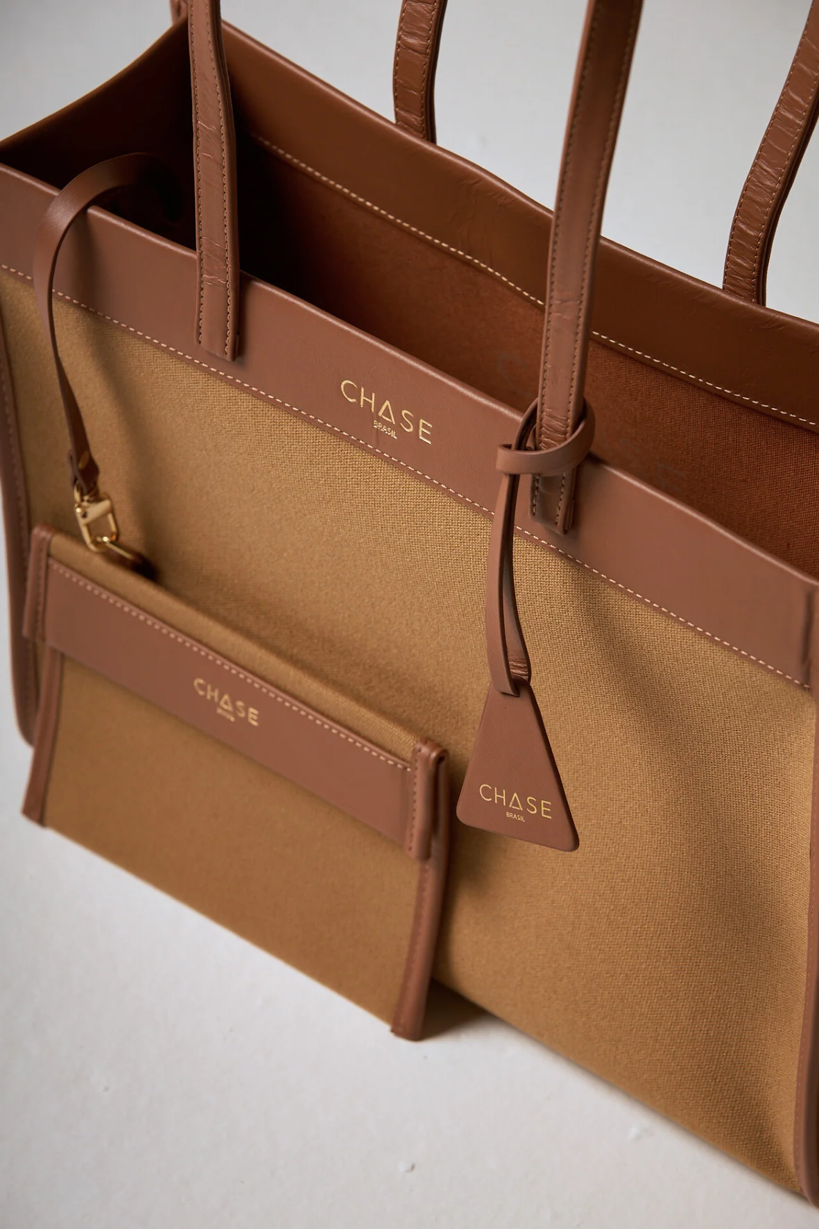 Chase TOTE Bag Brown - Image 4