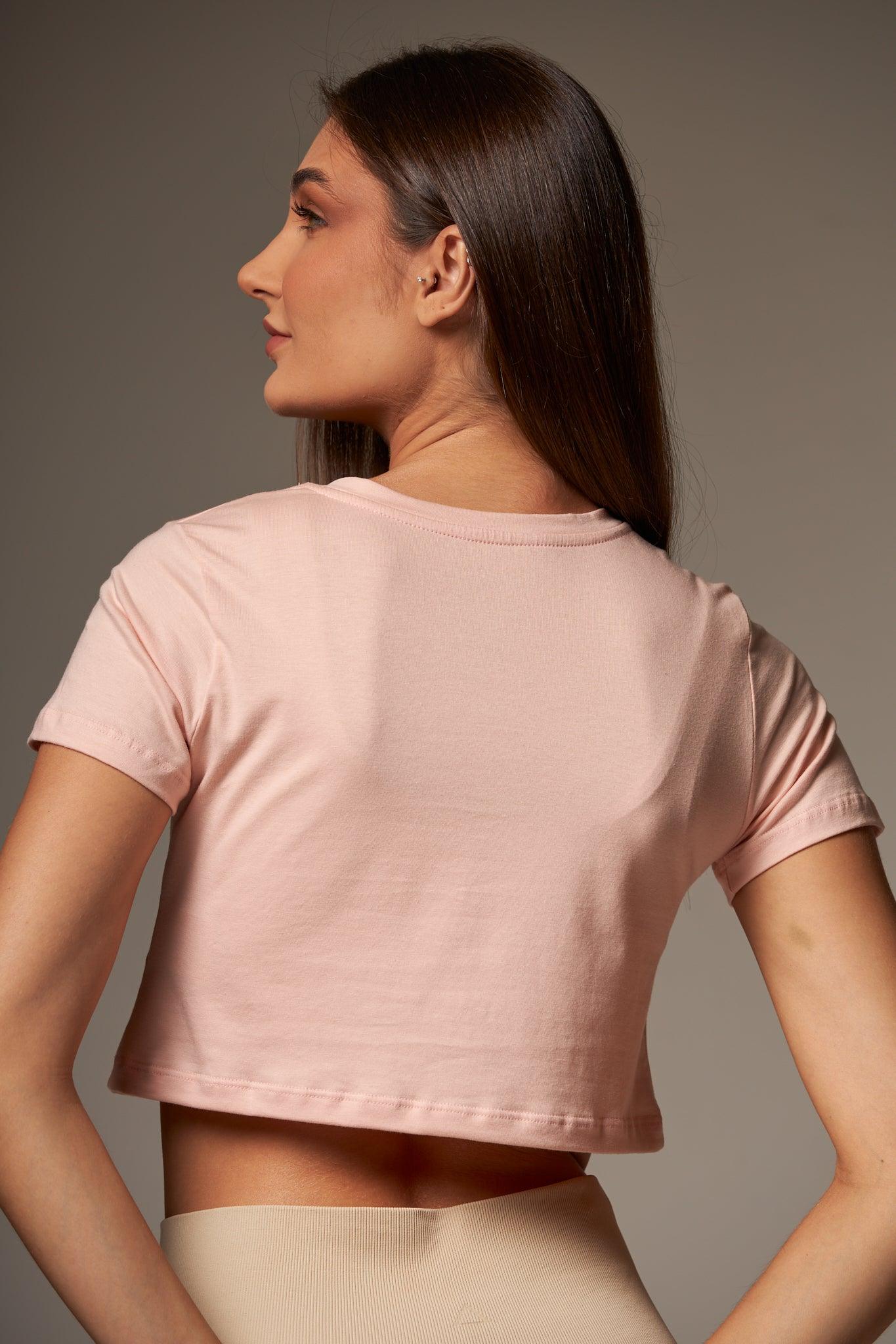 Cropped Essential Light Pink - Image 3