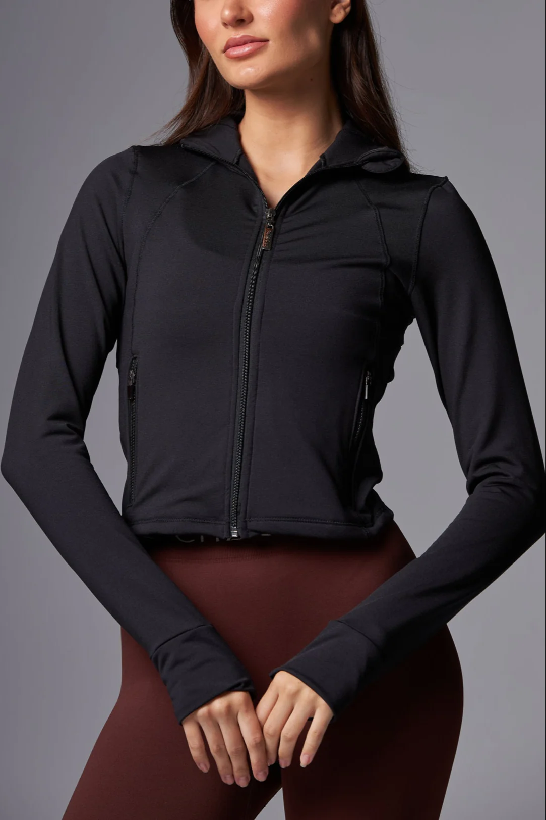 Jacket Zip Black - Image 2