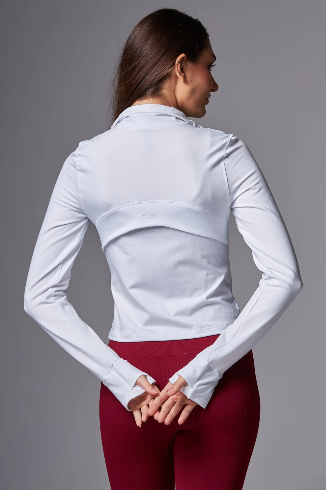 Jacket Zip Off White - Image 2