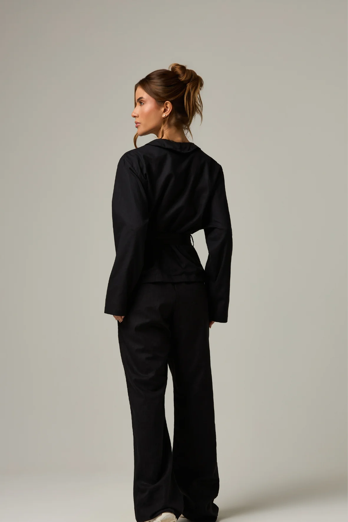 Kimono Linho Black - Image 5