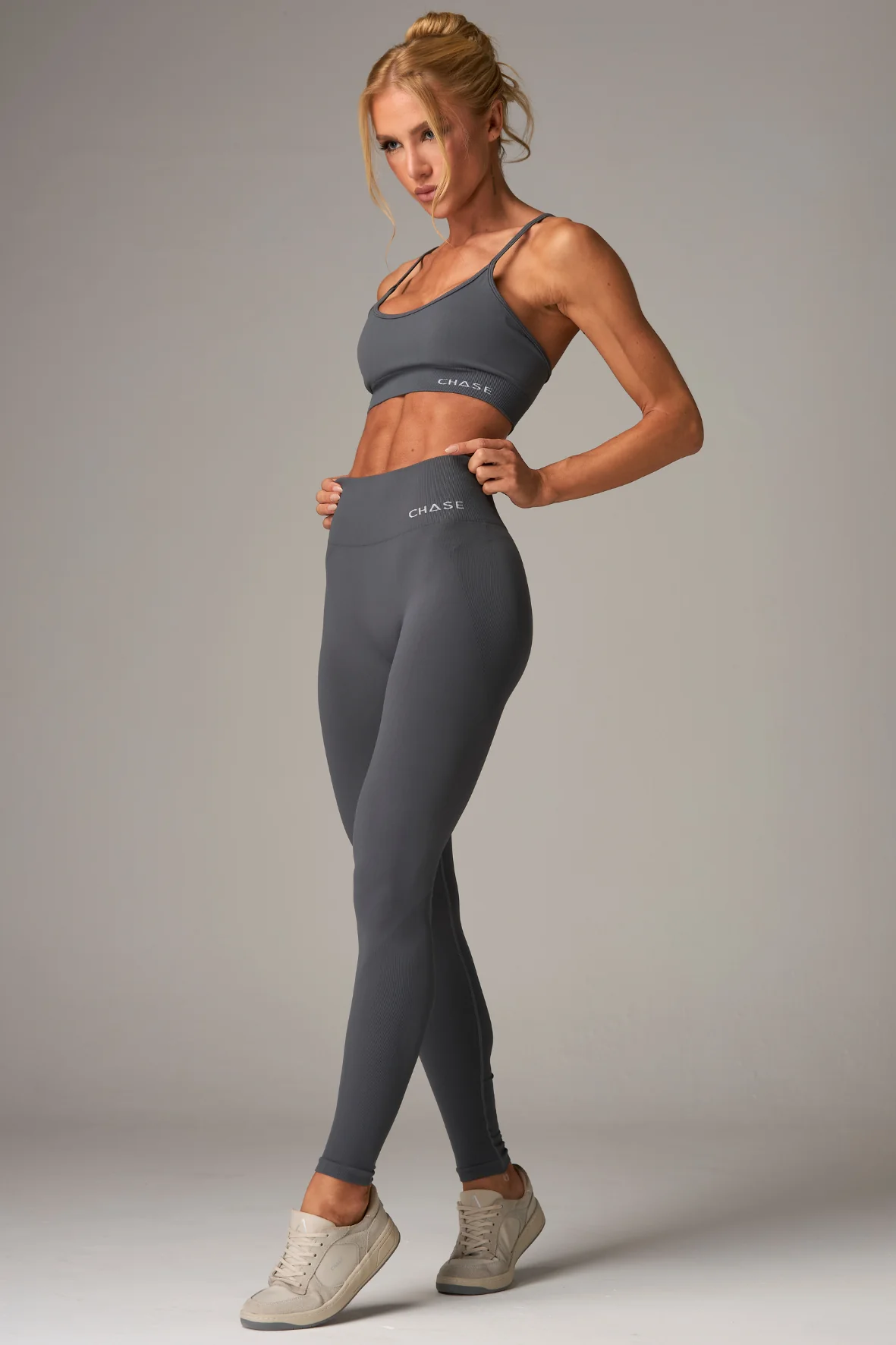 Legging Harmony Seamless Camo Grey - Image 3