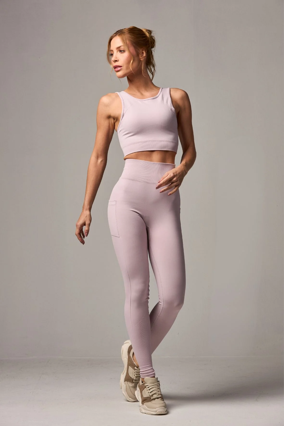 Legging Jockey Seamless Burnished Lilac - Image 4