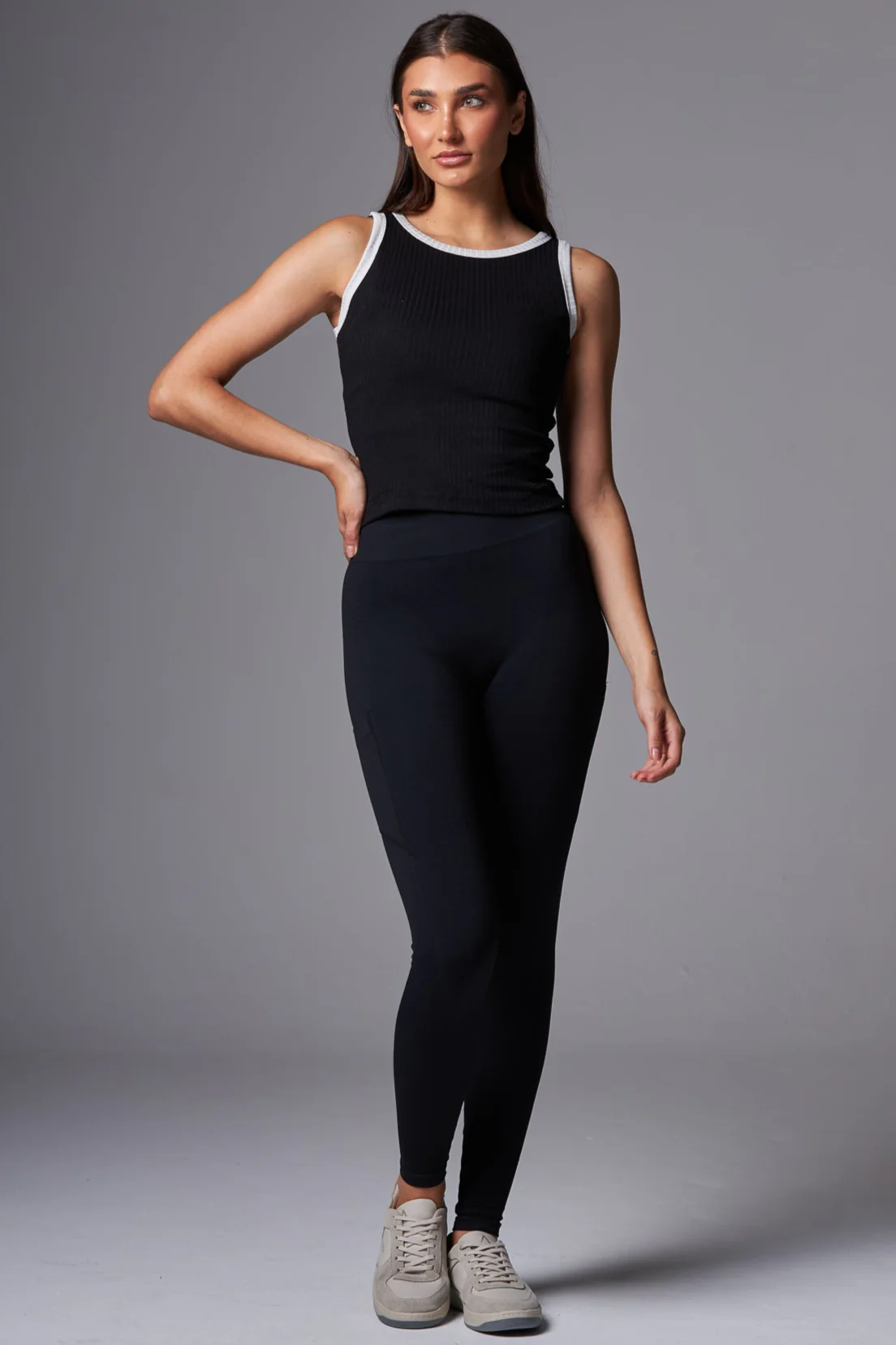 Legging Jockey Seamless Black - Image 3