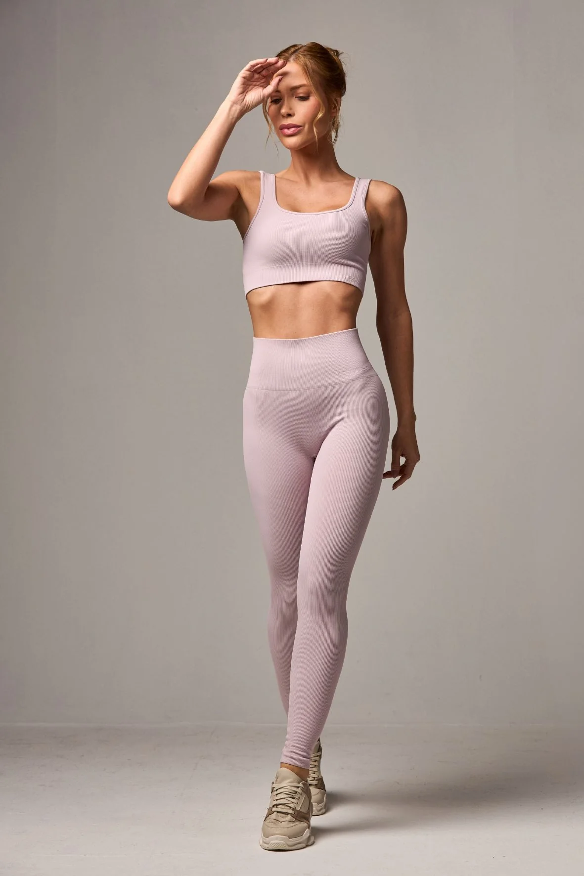 Legging Outsider Seamless Burnished Lilac - Image 2