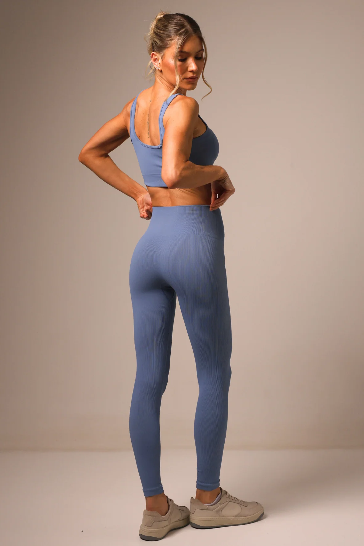 Legging Outsider Seamless Coronet Blue - Image 4