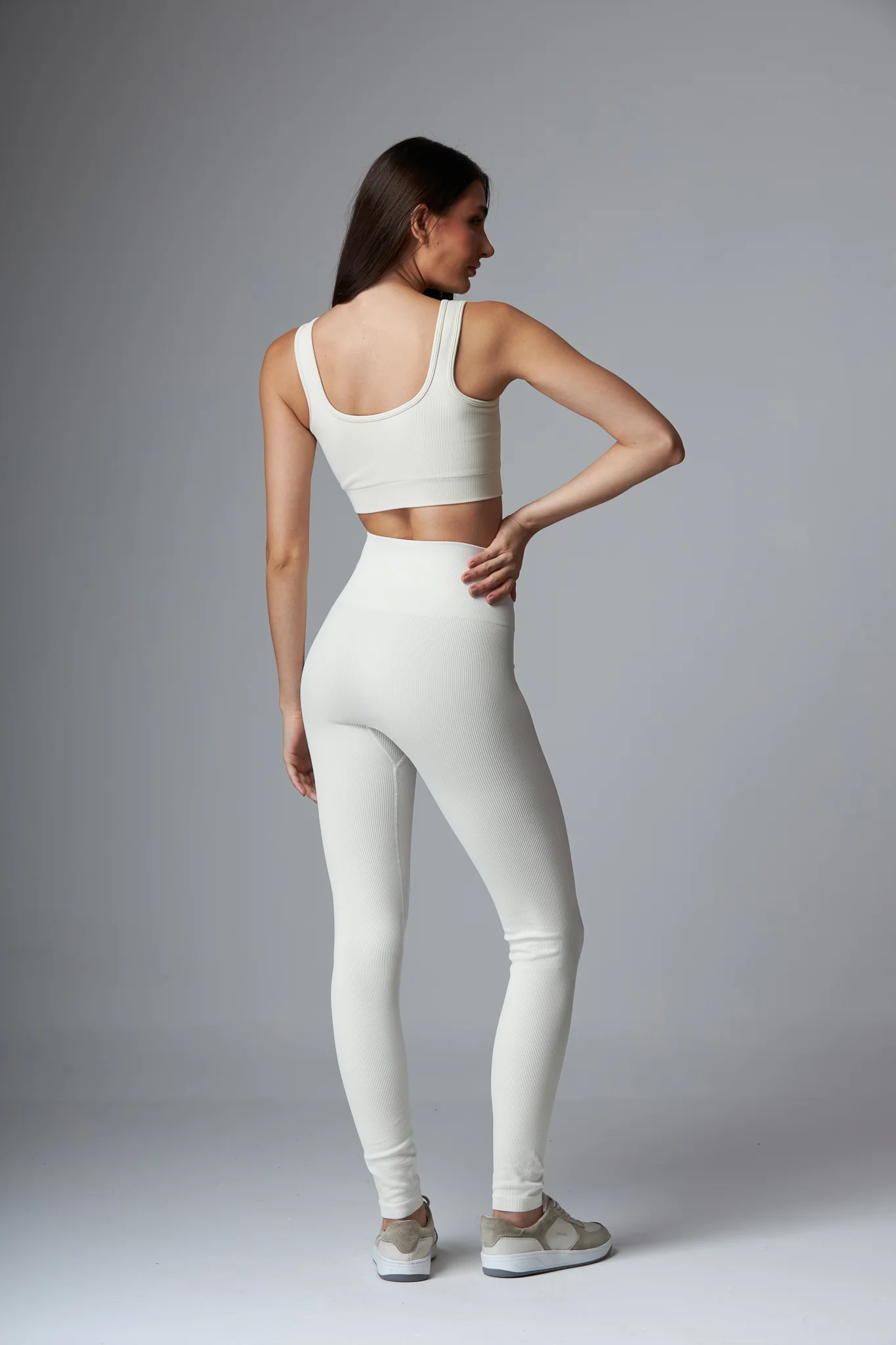 Legging Outsider Seamless Off White - Image 4