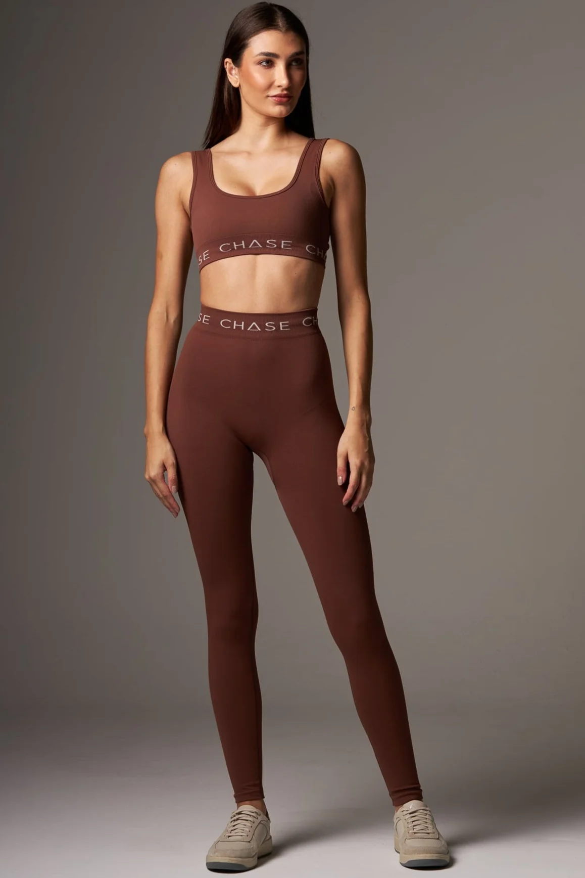 Legging Signature Seamless Middle Brown - Image 2