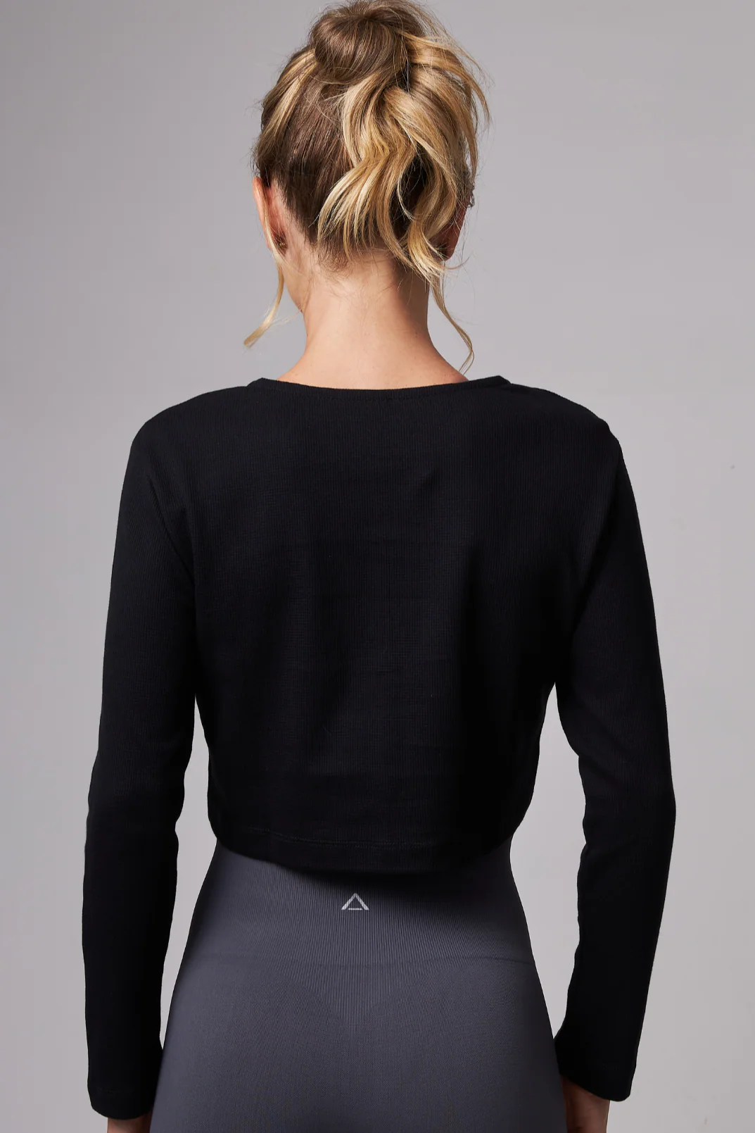 Long Sleeve Wrap Black - Image 3