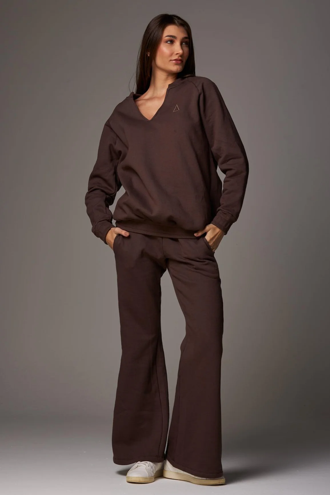 Blusa Moletom Gentle Dark Brown - Image 3