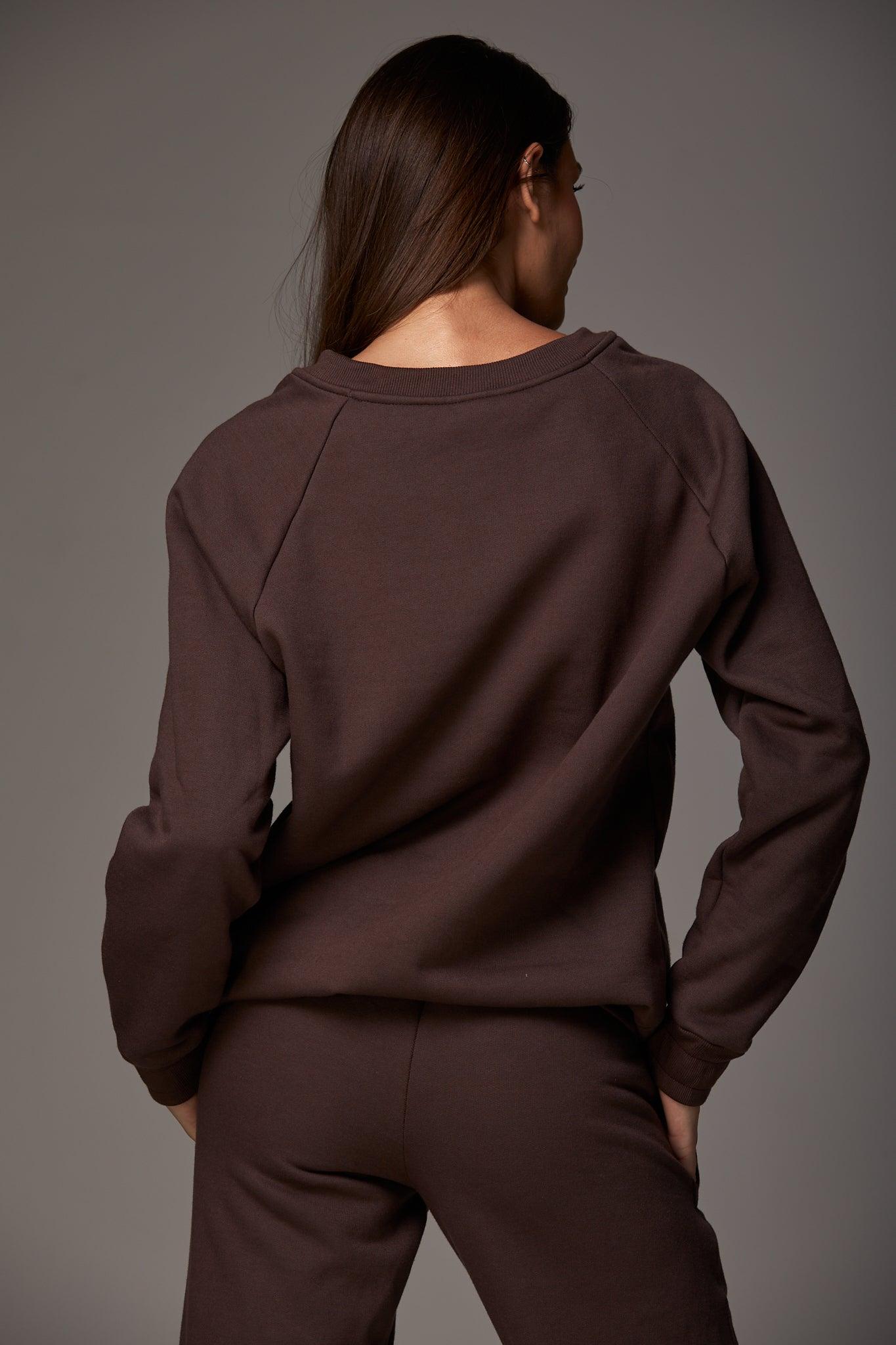 Blusa Moletom Gentle Dark Brown - Image 4