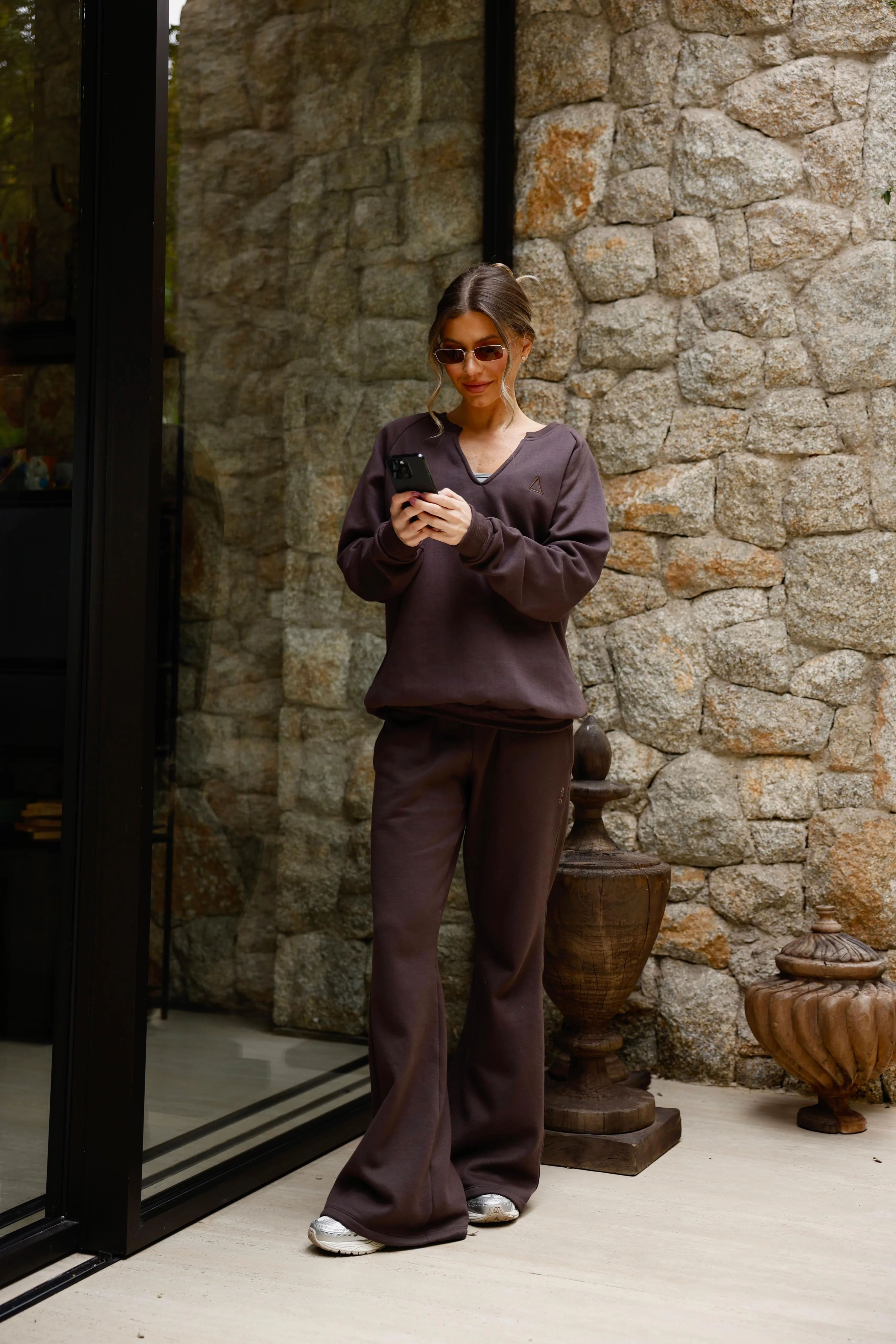 Blusa Moletom Gentle Dark Brown - Image 5