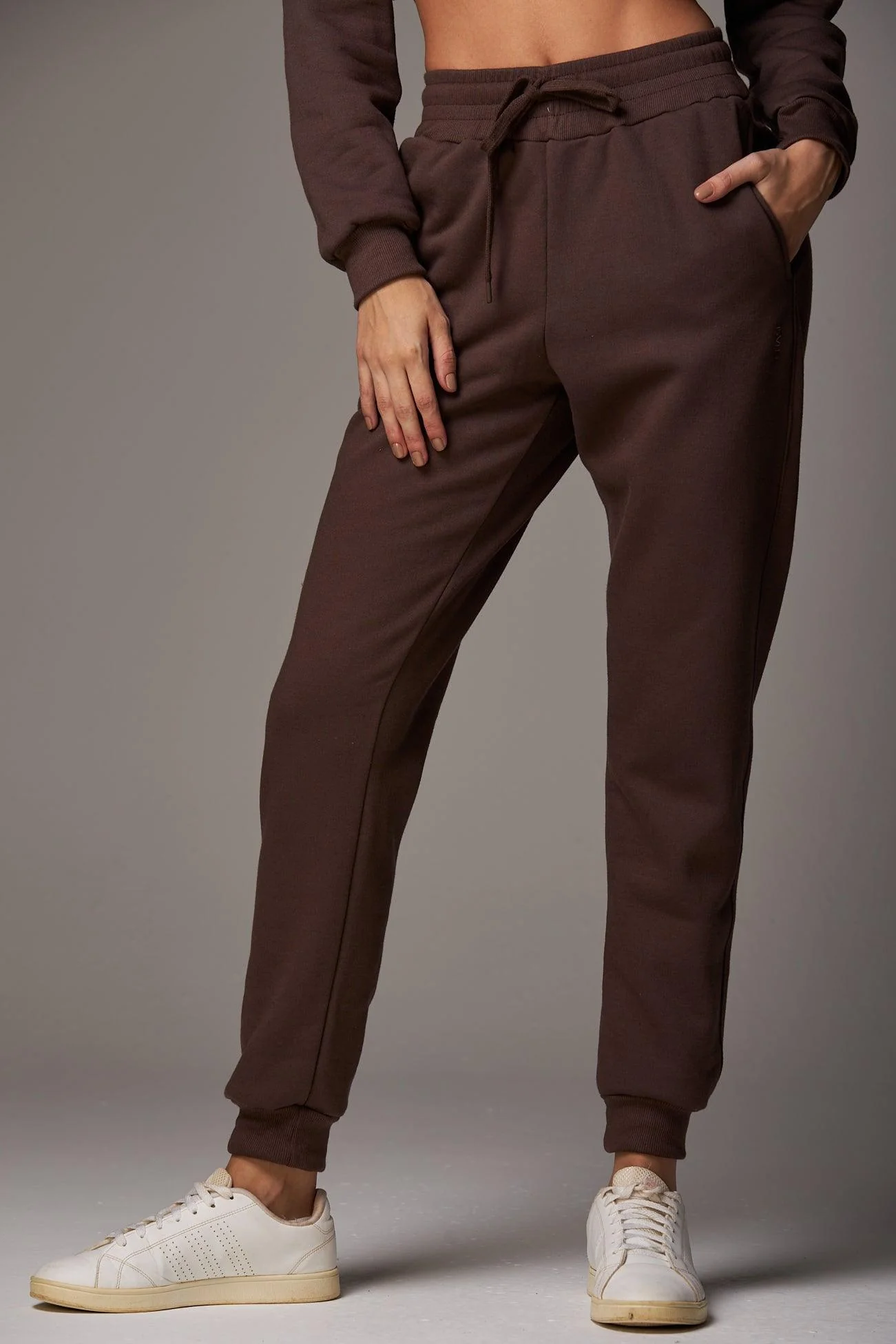 Calça Moletom Jogger Dark Brown - Image 3