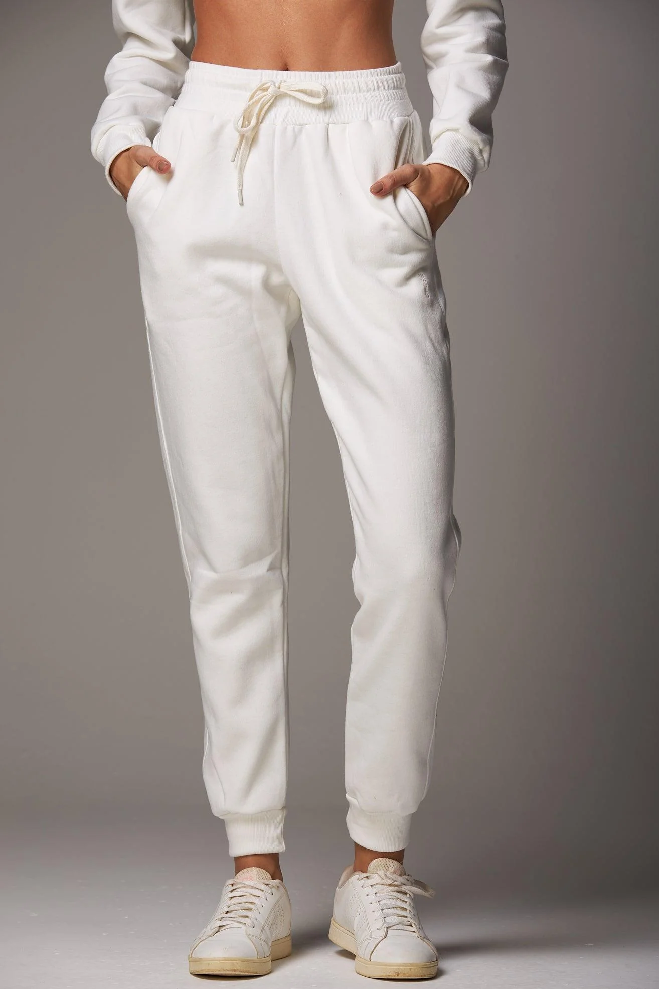 Calça Moletom Jogger Off White - Image 2