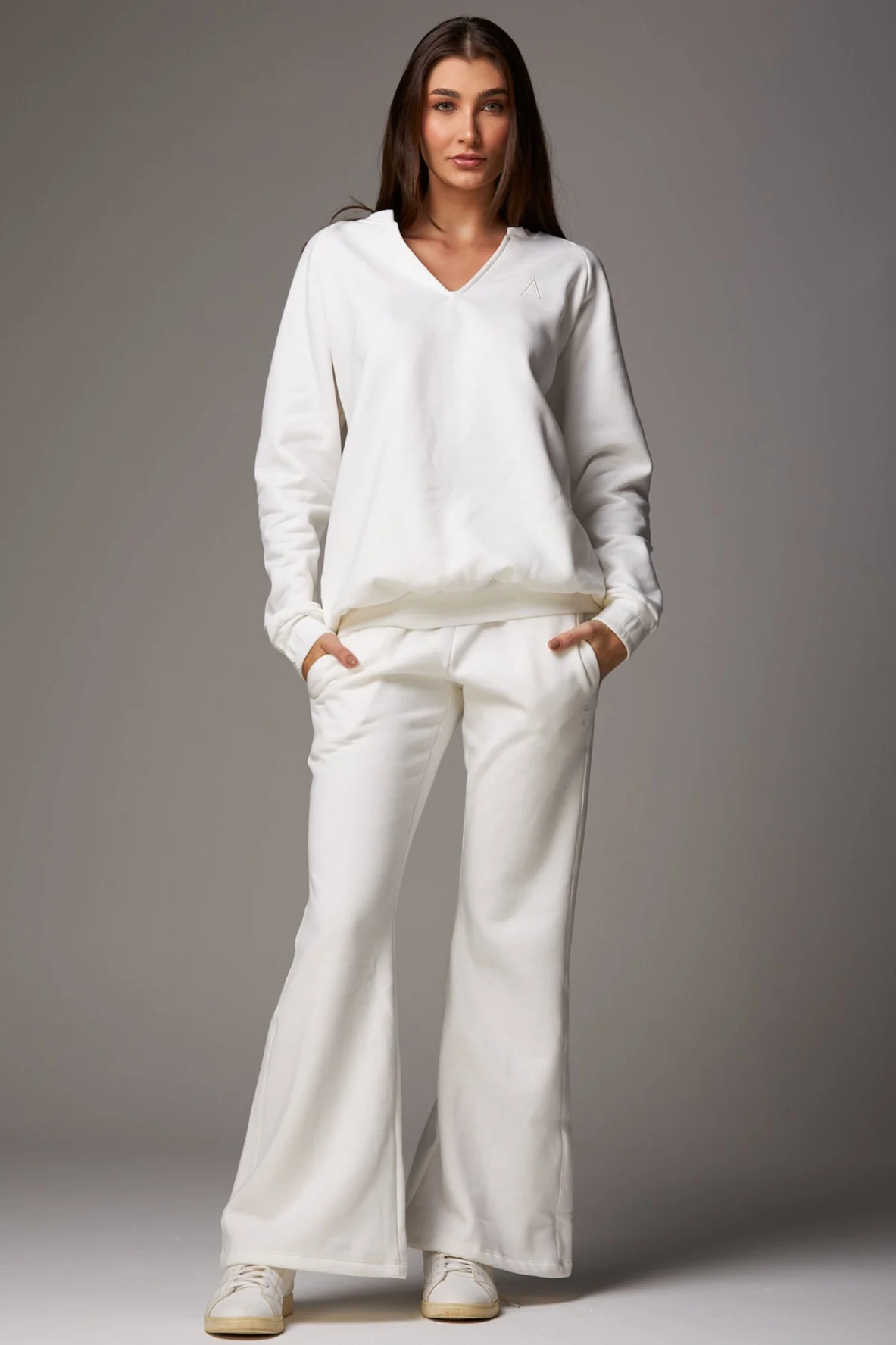Calça Moletom Straight Flare Off White - Image 2