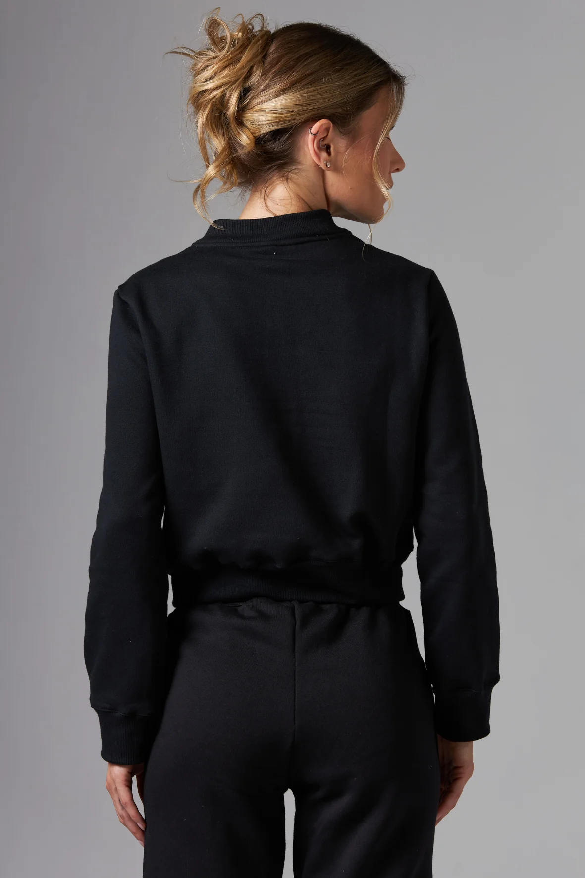Casaco Moletom Zip Black - Image 4