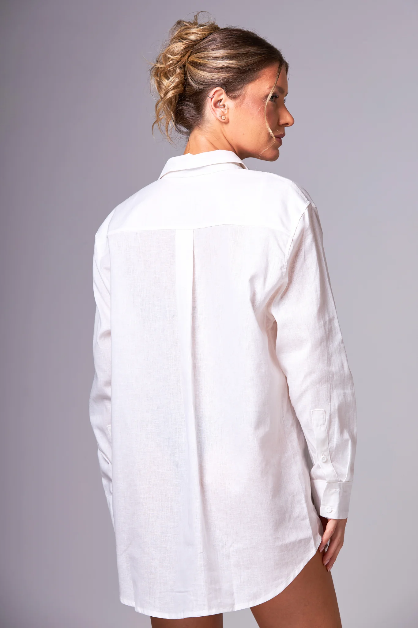 Shirt Pure Linho White - Image 4