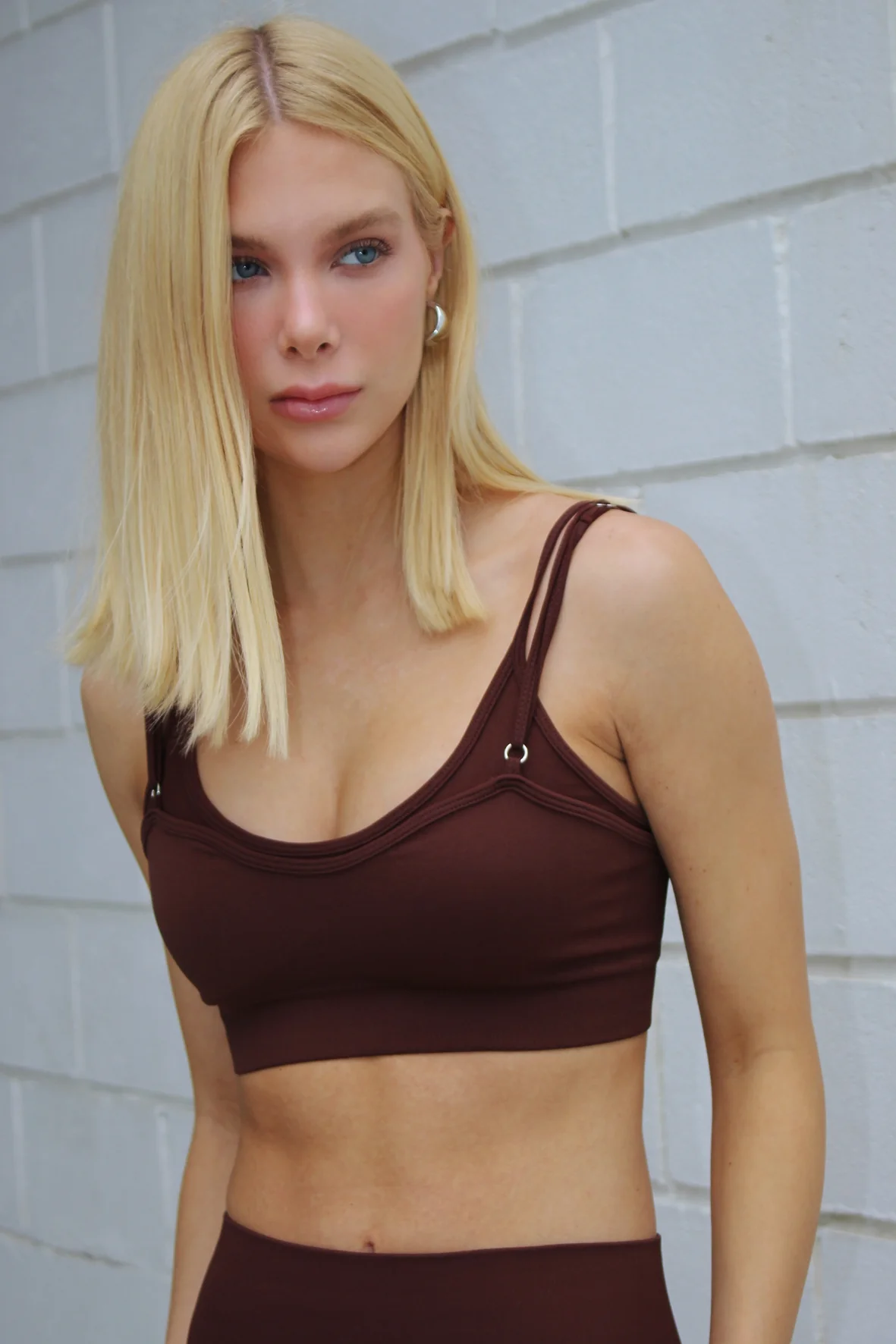 Top Caos Seamless Dark Brown - Image 2