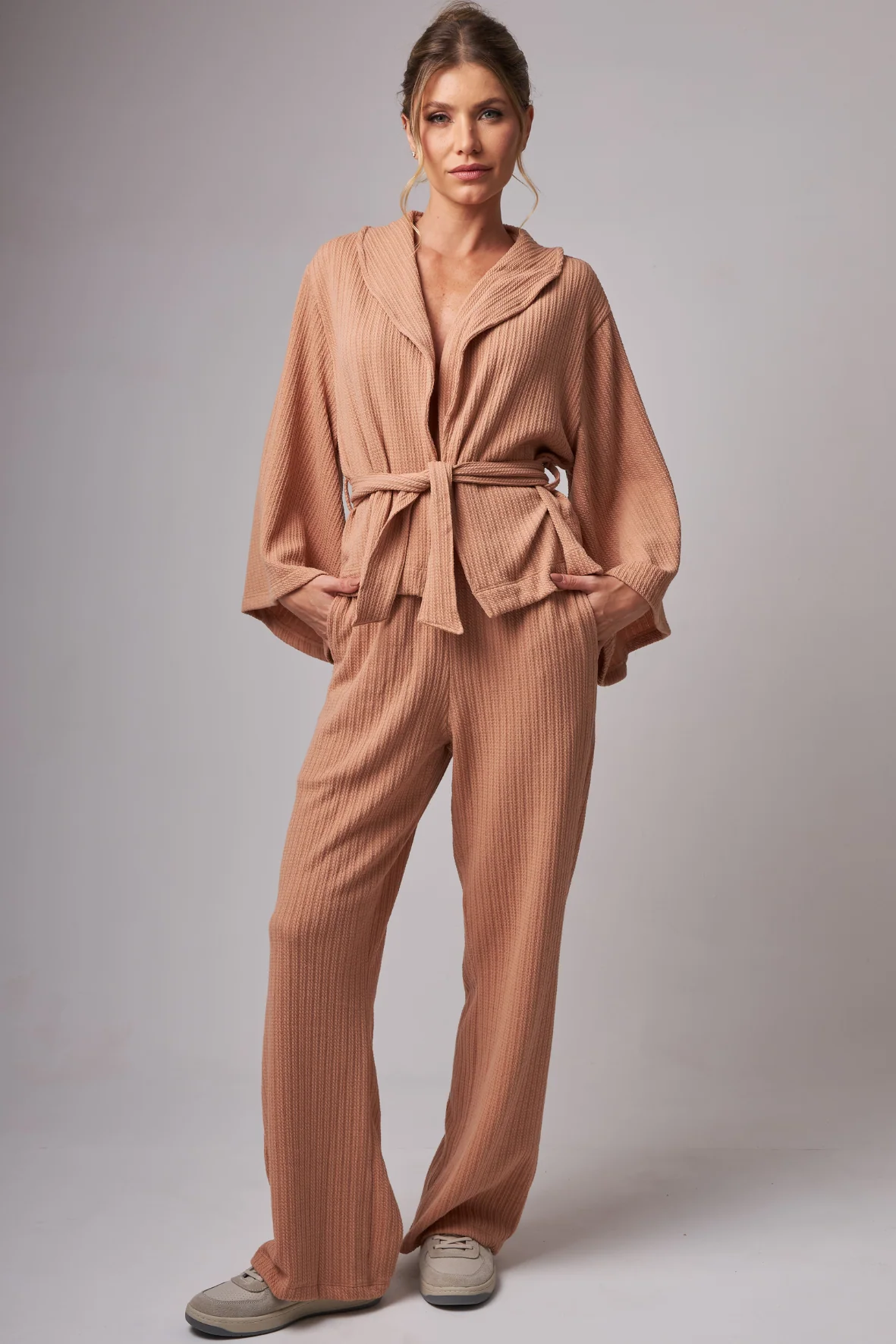 Wide Leg Light Tricot Nude - Image 2