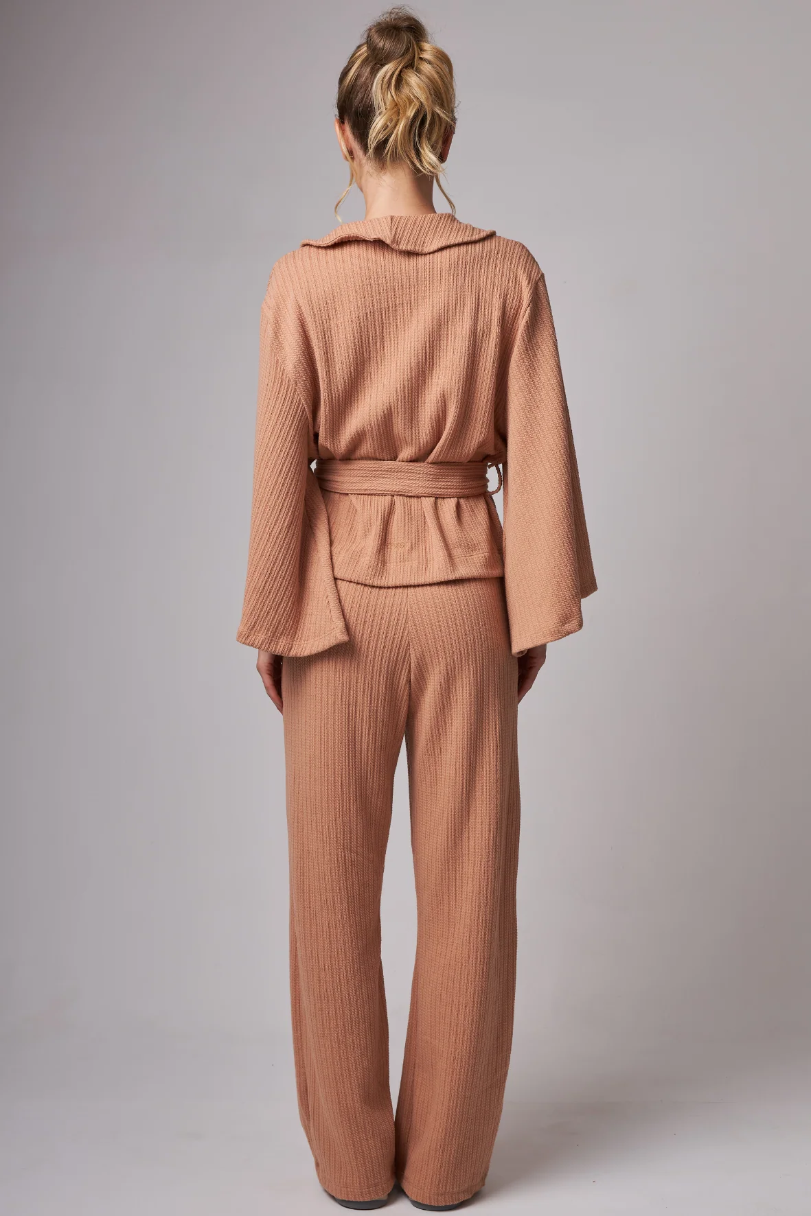 Wide Leg Light Tricot Nude - Image 4